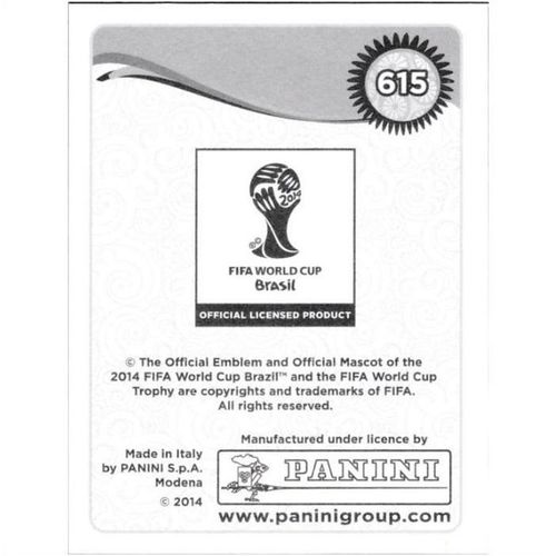 2014 Panini World Cup Soccer Stickers - #615 - Denis Glushakov