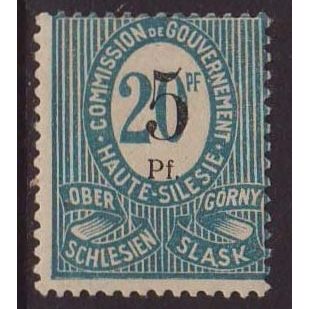 Upper Silesia - Germany 1920 SG 13 MM (C-406)