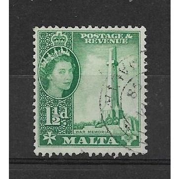 Malta.SG269 1 1/2d Second World War.Memorial.Fine Used.Mar17a