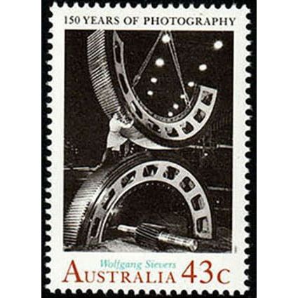 Australia 1991 Photography Wolfgang Sievers 43c MNH Stamp.