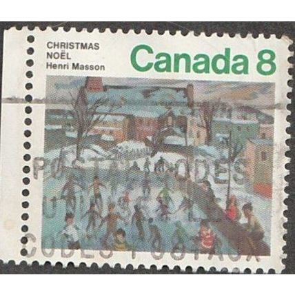 Canada $0-08c. Christmas - Noel. Fine Used.