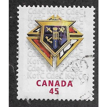 CAN 1997 45c 'KNIGHTS OF COLUMBUS CHARITY ' FINE USED (EBID71-498)