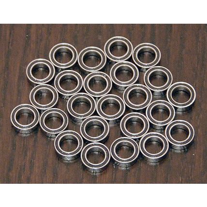 (24pcs) TAMIYA 1:16 M4 SHERMAN TANK Rubber Sealed Ball Bearing Set