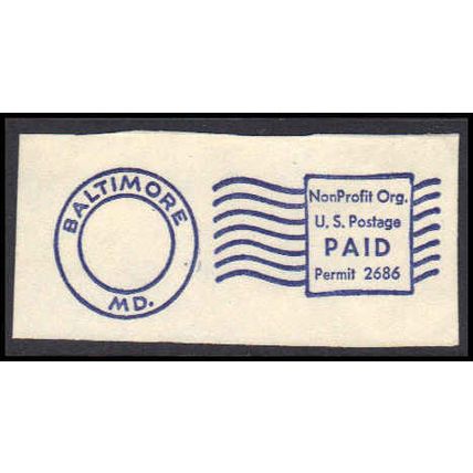 Used Revenue Permit Baltimore, MD. E0509