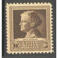878 10c Jane Addams Fine MNH GA0297