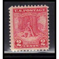 645 2c Valley Forge Barely Clears MNH O1181