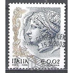 Italia 2002 Michel 2816IA O Cote (2006) 0.10 € Monnaie Syracuse Cachet rond