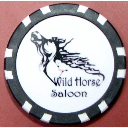 Wild Horse. Brothel Casino Chip. Reno, NV. Natasha. BR13.