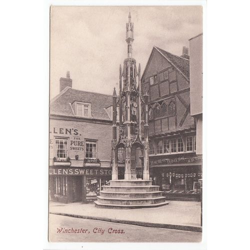 City Cross Winchester Hampshire Postcard 55857