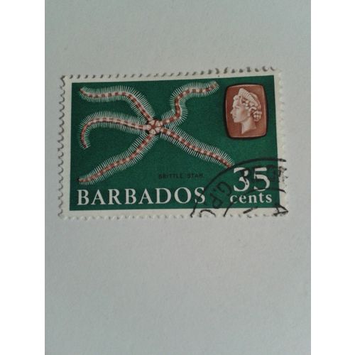 BARBADOS 1965..Brittle Star..35c