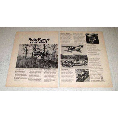 1968 Rolls-Royce Ad, Pegasus in Hawker Siddeley Harrier