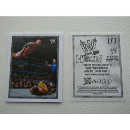 Topps - Merlin 2008 WWE Heroes Wresting Stickers 1-216 & P1-P15 Variants (EB2)