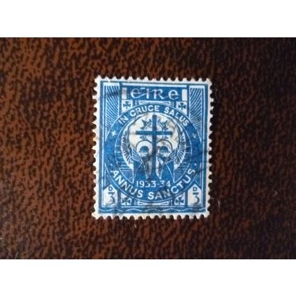 Ireland 1933 Holy Year Annus Sanctus used stamp SG97 Religion Cross