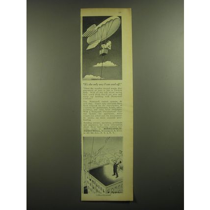 1945 Minneapolis-Honeywell Personalized Controls Ad - It's the only way