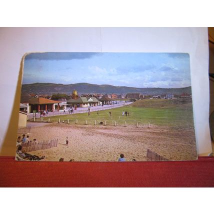 MINIATURE GOLF , FFRITH BEACH, PRESTATYN, Flintshire used postcard 1963? pm =