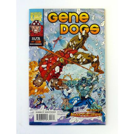 Gene Dogs #3 Marvel Comics Enter Hurricane Showdown in Siberia NM+ 1993