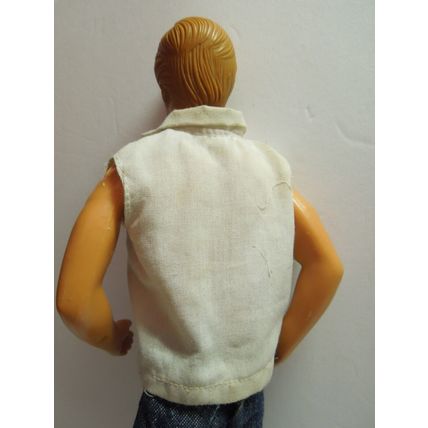 Mattel Barbie Ken Doll 1968 Body Twist N Turn Brown Hair Blue Eyes MALAYSIA