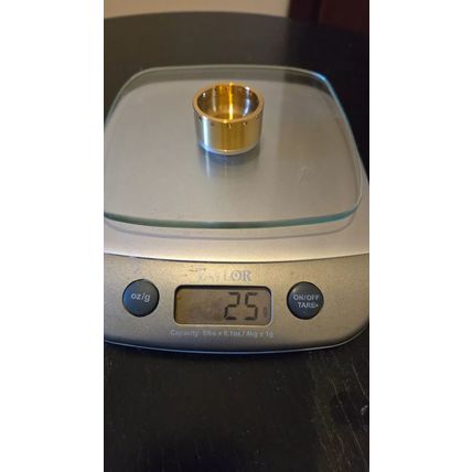 34*17mm Titanium Nitride coated piston for Brembo 84mm billet rear caliper Race
