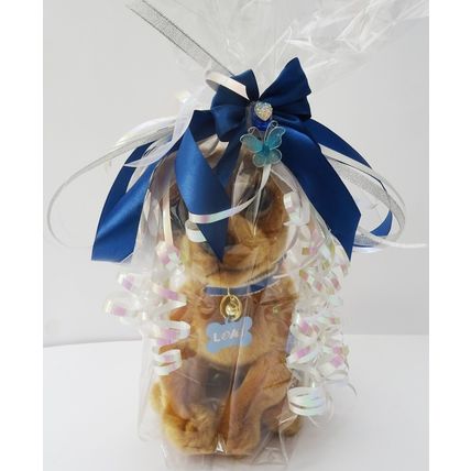 Akita 12" toy dog, just as it is, personalised, gift wrapped, 3 options