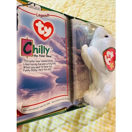 McDonalds TY Teenie Beanie Babies 94’ & 95’ Legends Peanut Chilly & Humphrey NIB