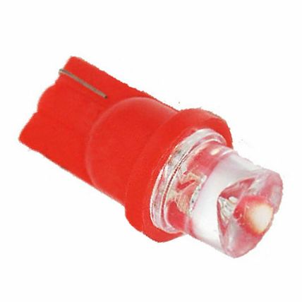 2 x LED Wide Angle Concave Lens 501 W5W 12V T10 Auto Bulb Car Lamp Light