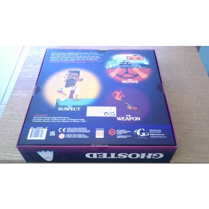 GHOSTED - The Game of Boo-Dunnit! Moose Toys Ltd. 2021 (NEW & SEALED)
