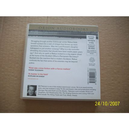Ian Rankin-Let it Bleed CD Audio book 3 CDs