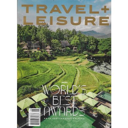 TRAVEL + LEISURE-AUGUST 2025-2025 WORLD'S BEST AWARDS-NEW-SEALED-NO LABEL-FAST