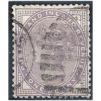 1881 SG170 1d Lilac 14 Dots Good++ Used.