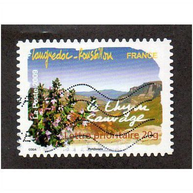 FRA 2009 (56c) 'FLORA- LANGUEDOC' FINE USED (EBID21097)