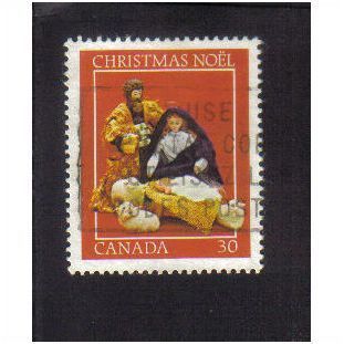 1982 canada christmas 30c f/u sg1080