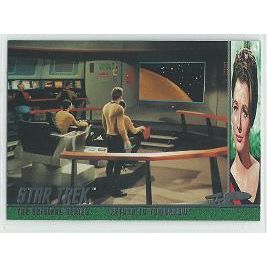 STAR TREK THE ORIGINAL SERIES ' BEHIND THE SCENES ' card # B101 RETURN TOMORROW