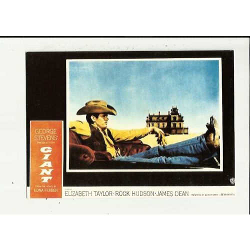 GIANT James Dean Poster Art Postcard by AGI Sydney (CP 856)