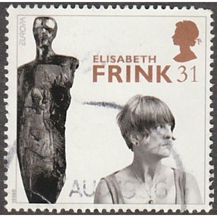 1996 Europa. Famous Women 31p Dame Elizabeth Frink, Sculptress, Fine Used.