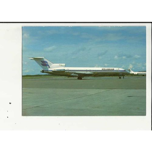 Aviation ICELANDAIR BOEING 727-208 Postcard by Aeroprint (23)