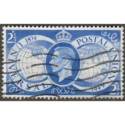 1949 George VI. 75th Anniv. Universal Postal Union. 2.1/2d Value. Fine USed