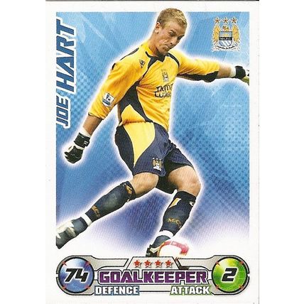 Topps Match Attax 2008/09 Cards: Manchester City - Goalkeeper, Hart (Joe)