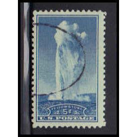 Used 744 5c Yellowstone National Park Fine RA2311