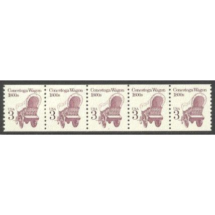 2252 3c Conestoga Wagon Fine MNH Dry Gum PNC 1/5 R0216
