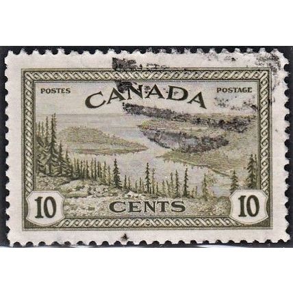 CANADA, 1946 10c Great Bear Lake, SG 402 (Scott #269), used