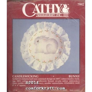 Candlewicking Bunny Sachet Kit 7992