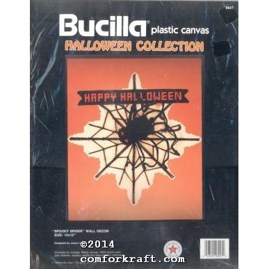 Spooky Spider Wall Decoration 6027