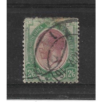 SouthAfrica.SG14 2s 6d Purple and Green.Fine Used.May22