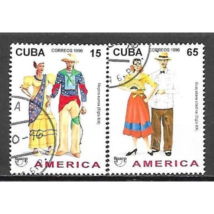 Cuba N° 3564/65 YVERT OBLITERE ( USED )