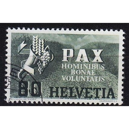 SCHWEIZ SWITZERLAND [1945] MiNr 0454 ( O/used )