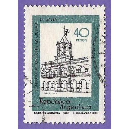 Argentina. 1978. Scott # 1163. Salta. Cabildo Historico