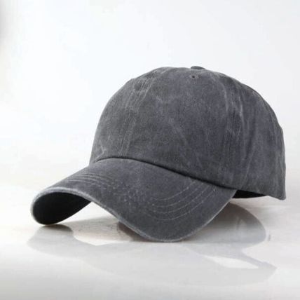 Unisex Cap Plain Color Washed Baseball Cap Casual Adjustable Outdoor Trucker