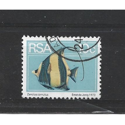 SouthAfrica.SG356 10c Moorish Idol.Fine Used.Sep25b