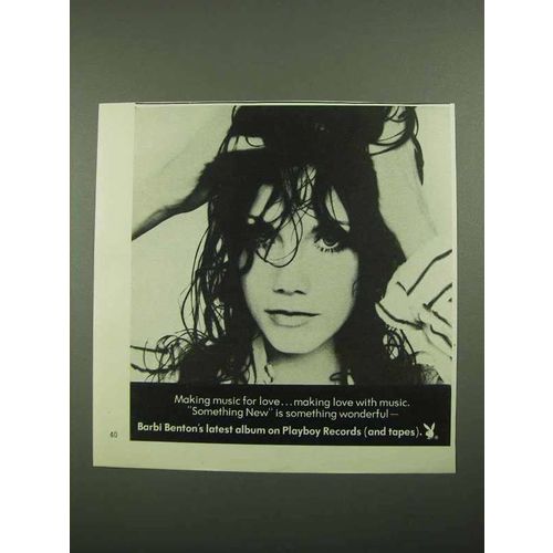 1976 Barbi Benton Something New Album Ad