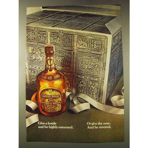 1976 Chivas Regal Scotch Ad - Be Highly Esteemed
